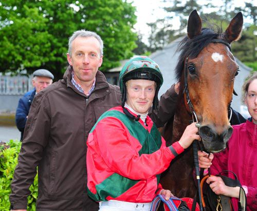 Killourney Empress with jockey Billy Lee and trainer Tim Doyle 