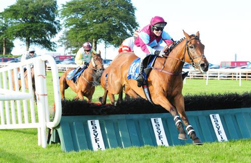 Kilcarry Bridge and Ryan Treacy clear the last
