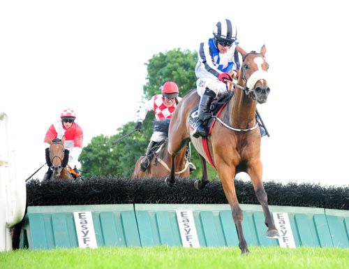 Top Chief safely jumps the last in Kilbeggan