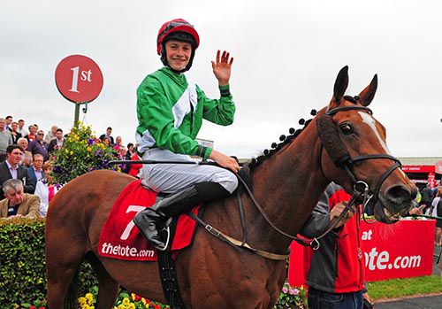 A delighted Sean Corby aboard Sophie's World