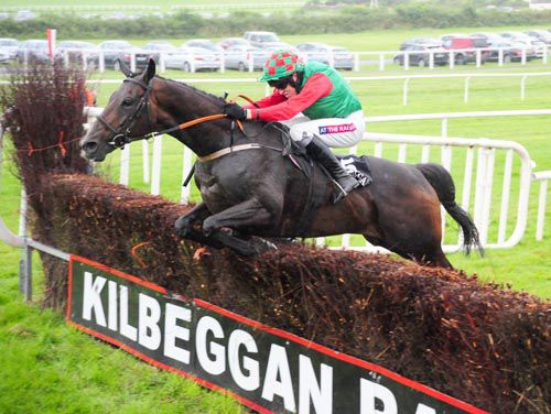 Seefood jumps the last under Barry Geraghty