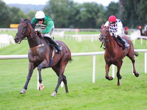 Call Me Pj winning in Kilbeggan