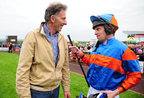 Joe Hennessy and Barry Cash after their win