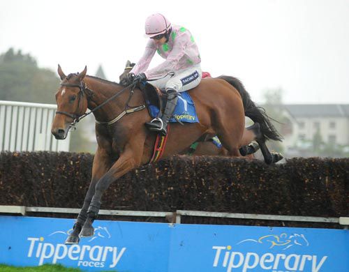 Indevan and Ruby Walsh on the way to victory