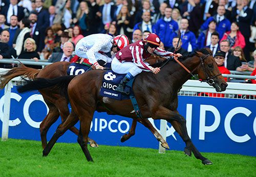 Charm Spirit and Olivier Peslier beat Night Of Thunder