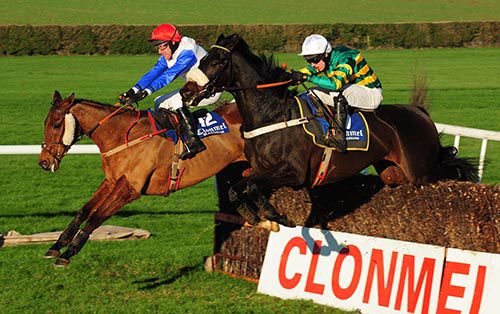 If Not For You (right) and Wither Hills jump the last