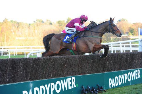 Don Poli winning at the Leopardstown Christmas meeting