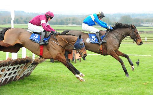 Lisclogher Lad (Stephen Gray) leads Fort Smith and Bryan Cooper home