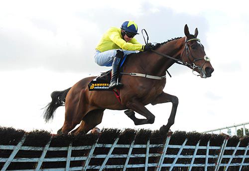 Gwencily Berbas pictured on his way to victory at Fairyhouse last month