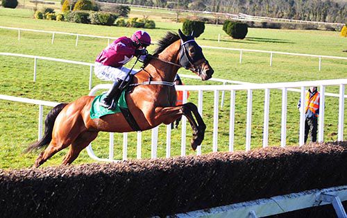 Azorian (Bryan Cooper) throws a fine leap at the last