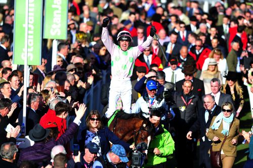 Faugheen and Ruby Walsh at Cheltenham