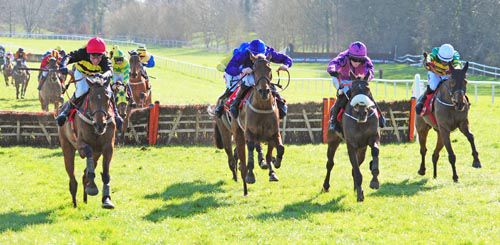 Mine Now (second from right, pink)