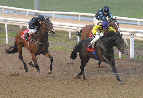 Convergence (Colin Keane) beats War Envoy (Ryan Moore) and Wychwood Warrior (Shane Foley, inner)