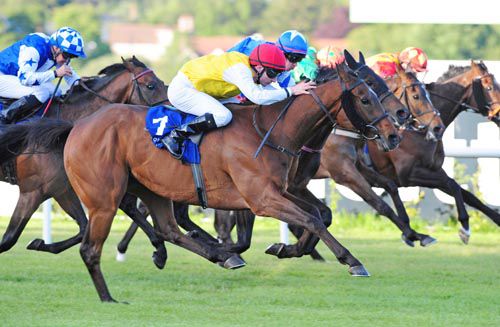 Sang Tiger and Declan McDonogh arrive to win