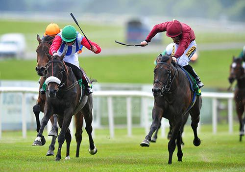 Game Set Dash and Colin Keane (right) keep on best to beat Here For The Craic and Jack Kennedy