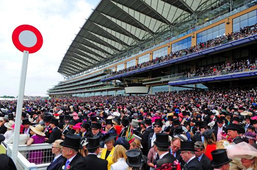 Packed stands at Royal Ascot