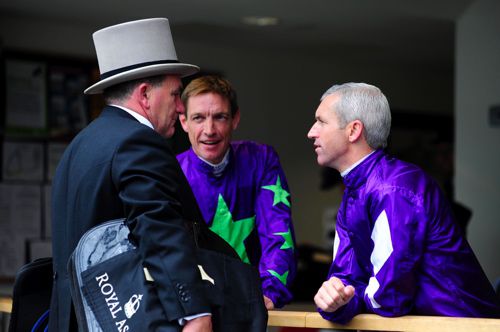Pat Dobbs (right)