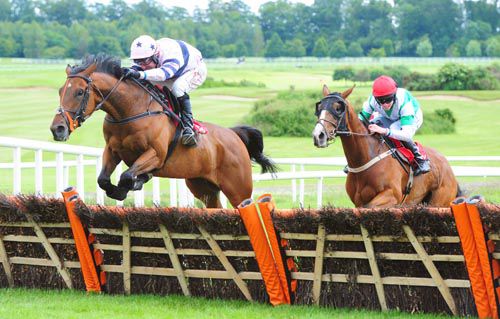 Neverushacon and Robbie Power clear the last