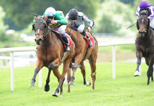 Gussy Goose draws clear under Fran Berry