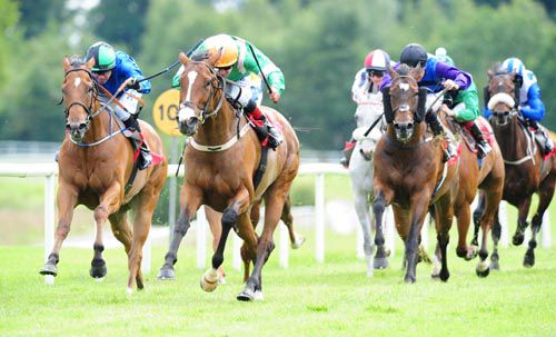 Laviniad (centre) and Pat Smullen beats Hes Our Music (left)