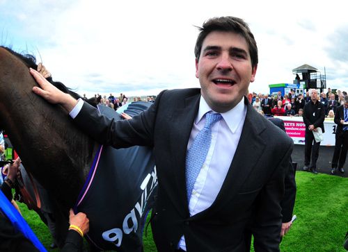 Hugo Palmer trainer of It Ain't Two