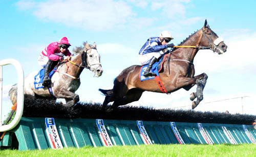 Georges Conn and Paul Carberry have taken the measure of Nimdani and Roger Loughran at the last