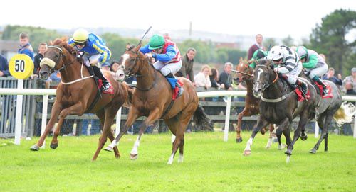 Ebadani (left) and Sean Corby One Cool Poet