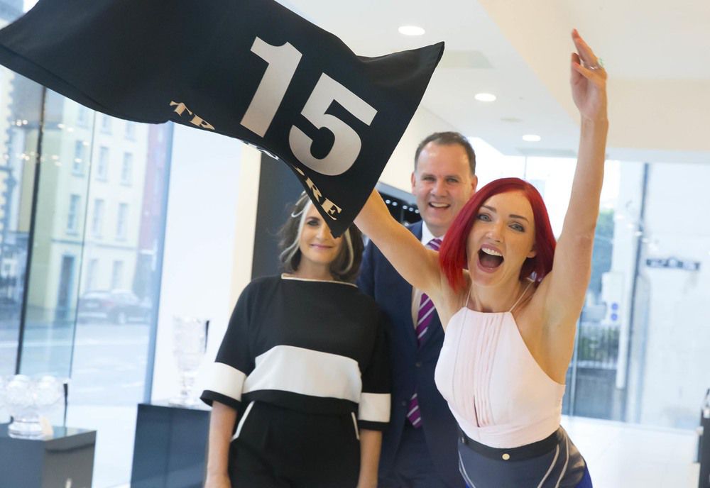 Fashion Stylist Cathy O'Connor at the launch of Tramore festival