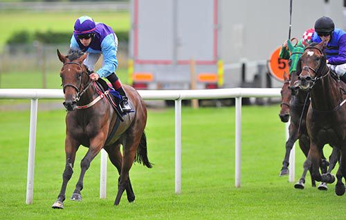 Empress Toorah is eased down close home by Leigh Roche