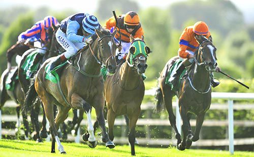 Snap Click and Pat Smullen (left)