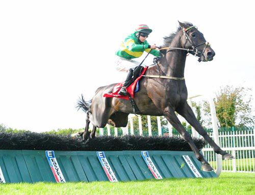 Whiskey No Ice pictured on his way to victory under Rachael Blackmore
