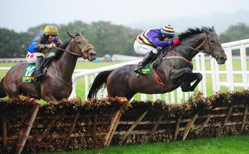 Emcon and Kevin Sexton jump the last 