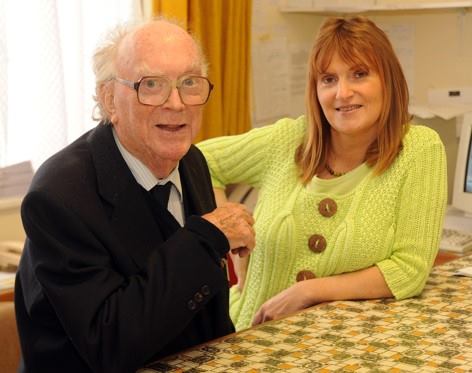 Brendan Daly and his daughter Brenda