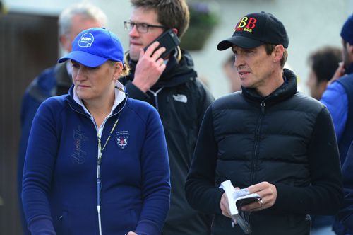 Richard Hughes (right) pictured with sister Sandra