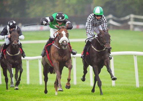 Snag List (Patrick Mullins, right) beats Faraway Mountain
