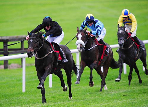 Colla Pier and Robbie Dunne stretch away