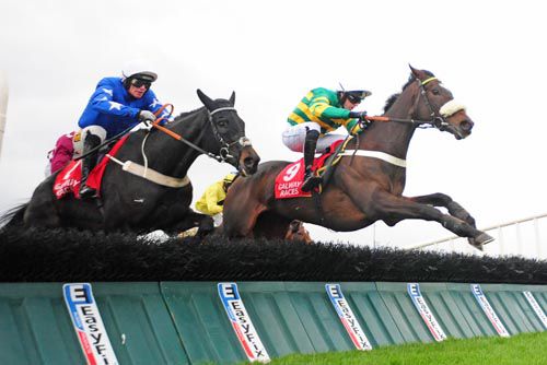 Copy That ('Slippers' Madden) leads from Smiler (Mikey O'Connor)