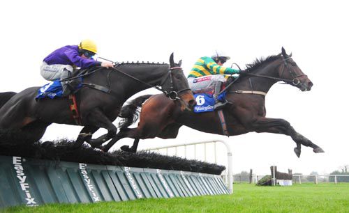 Falcon Crest and Barry Geraghty (far side)