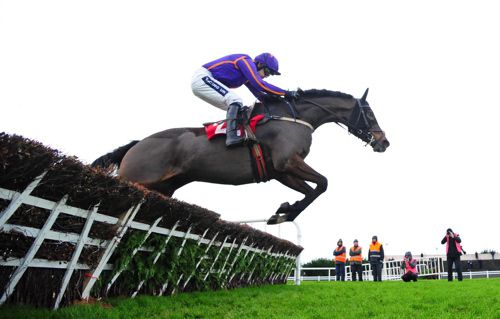 Arctic Fire and Ruby Walsh at Fairyhouse