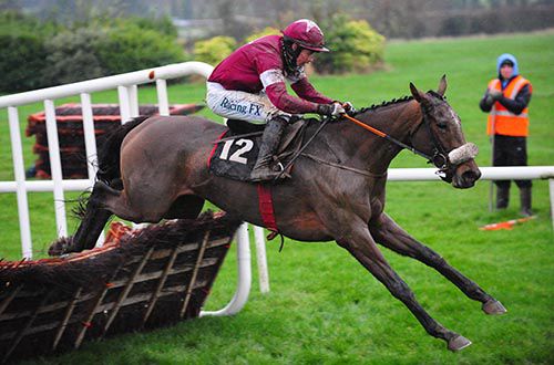 Whistle Dixie clears the last under Bryan Cooper