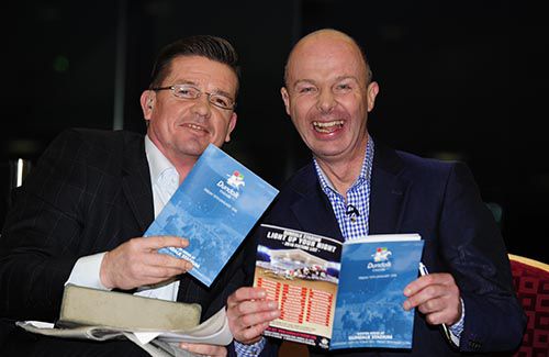 Jason Weaver and Luke Harvey at Dundalk