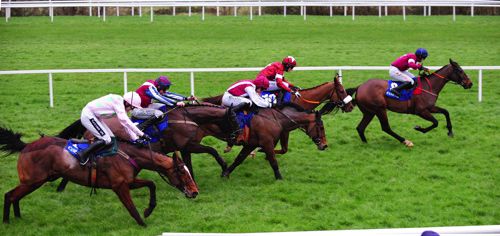 Empire Of Dirt winning at Leopardstown