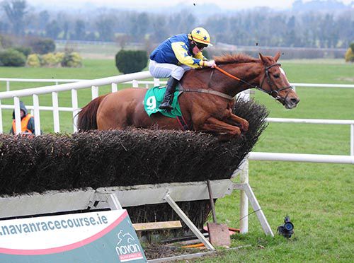 Kilford and Luke Dempsey jump the last