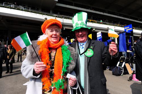 Irish punters at Cheltenham