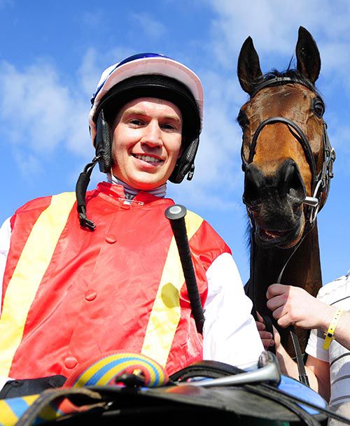 Adrian Heskin has five rides on the card