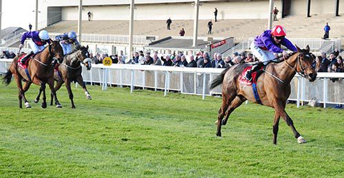 Sruthan and Chris Hayes streak away with the Lincoln