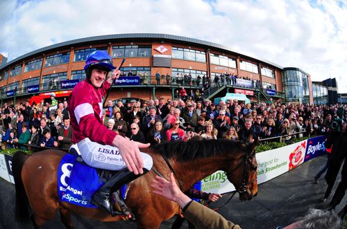 Ger Fox and Rogue Angel at Fairyhouse