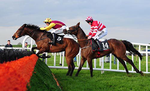 Flaviana (Robbie Power) leads from Walkabout (Jack Kennedy)