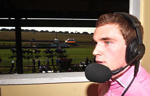 Jonathan Burke in the commentary box