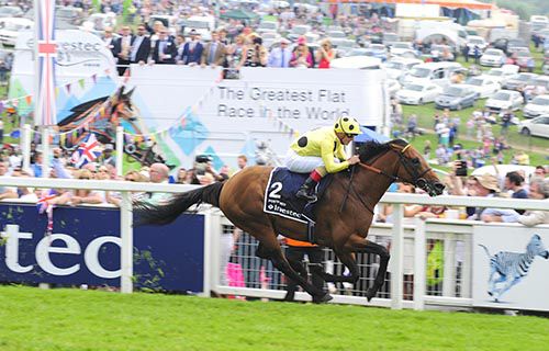 Postponed and Andrea Atzeni win for trainer Roger Varian 